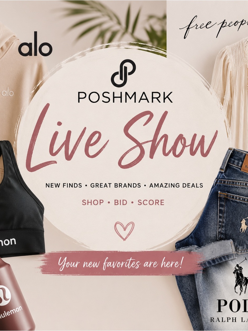 Poshmark Live Show https://posh.mk/dxXOVudC44b Join us tomorrow at 2pm EST!